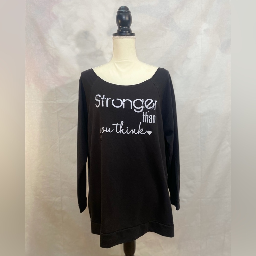 Brand: Next Level Apparel | Color: Black | Long Sleeve| Top | Size: XXL